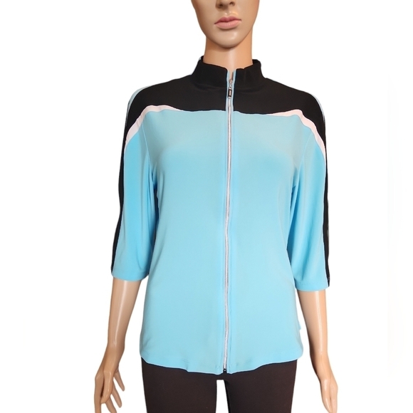 Dkny Tops - DKNY Golf Full Zip Athletic Top